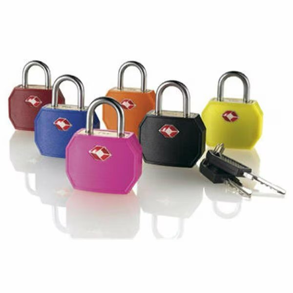 TSR01TS Brass Padlock In Assorted Colors, 6PK, Conair, Mfr#: 110738